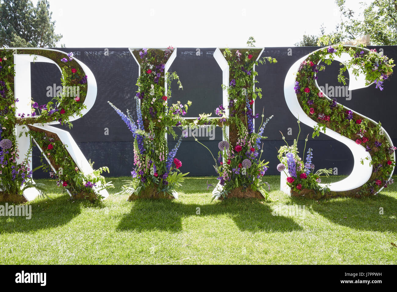 RHS Chelsea Flower Show 2017 mostrano giardini Foto Stock