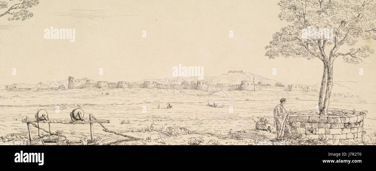 Ahmednagar fort 1 Foto Stock
