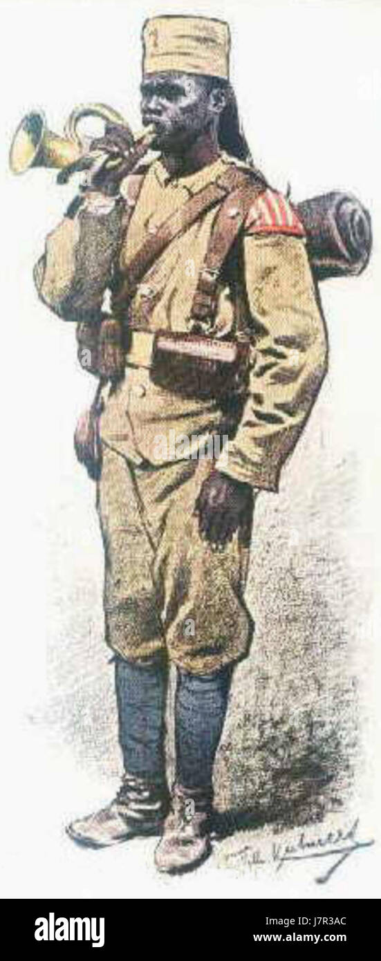 Askari Ostafrika si riferisce alle forze coloniali tedesche in Africa orientale durante la fine del XIX e l'inizio del XX secolo. Il termine "Askari" è stato usato per descrivere i soldati locali che hanno servito sotto l'esercito tedesco in Africa orientale, in particolare durante la prima guerra mondiale e il periodo coloniale. Foto Stock