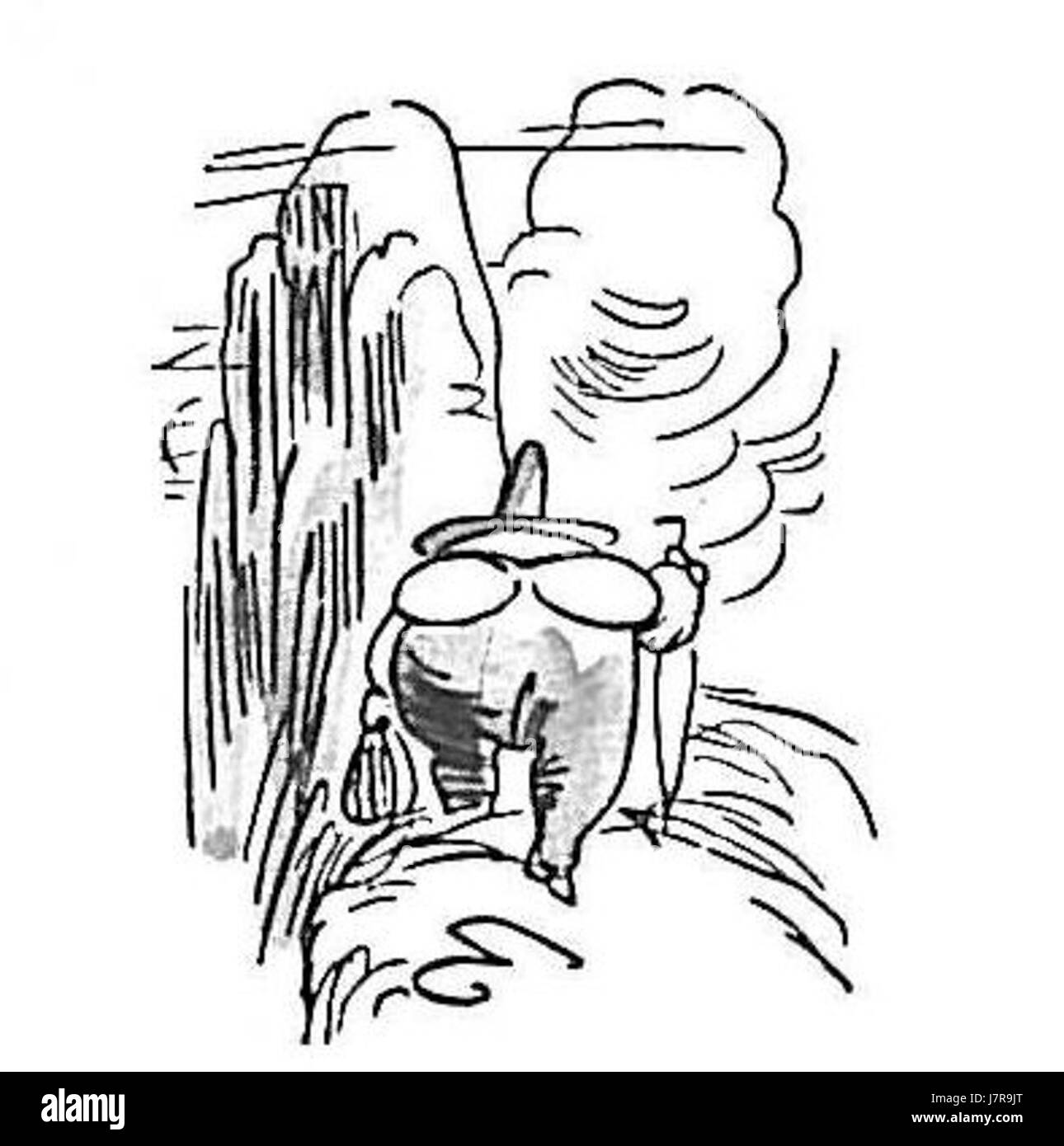 Beispiel Abschreckendes 01 Foto Stock