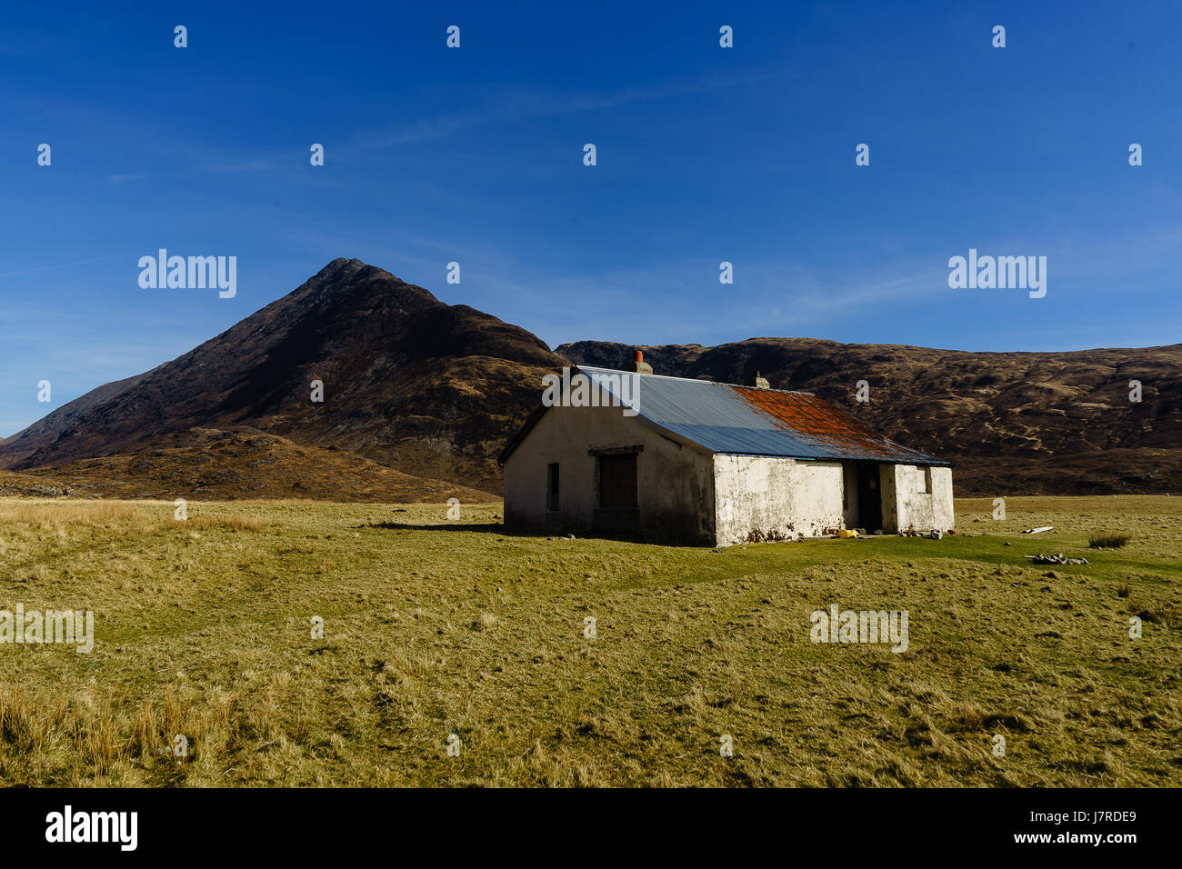 Bothy Camasunary Foto Stock