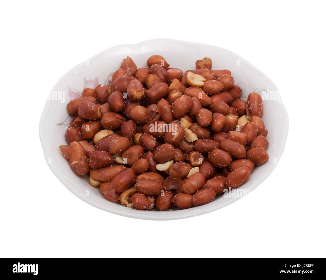 Sale di frutta ossidato di arachidi tostate cibo arida aliment sale studio opzionale Foto Stock