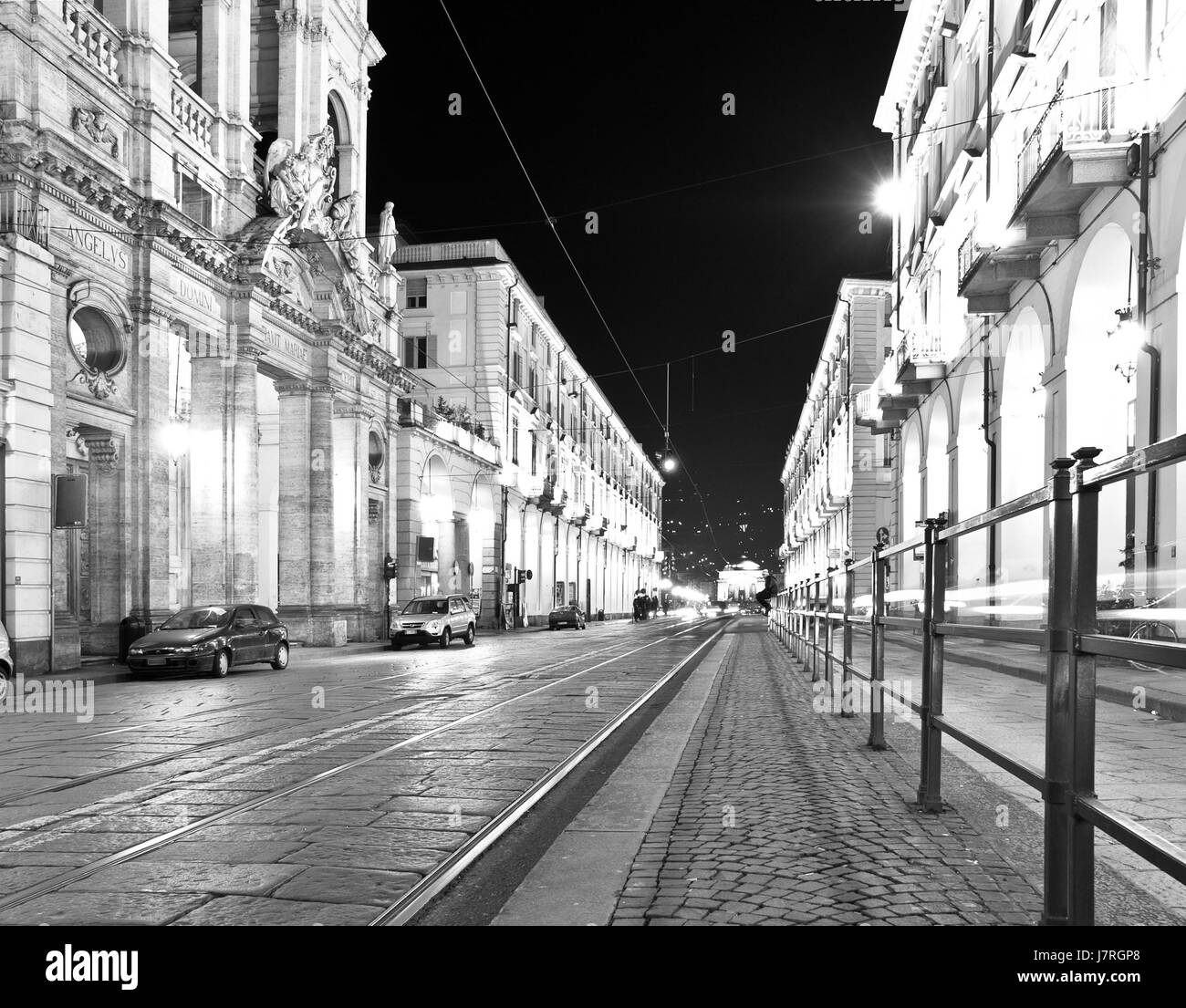 Città barocca della città classica stile centrale di architettura costruttiva Foto Stock