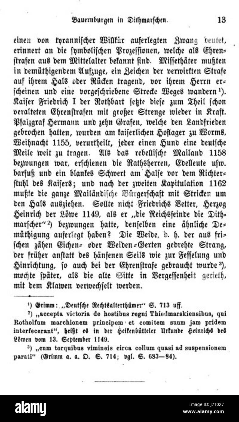 In Bauernburgen Dithmarschen 13 Foto Stock