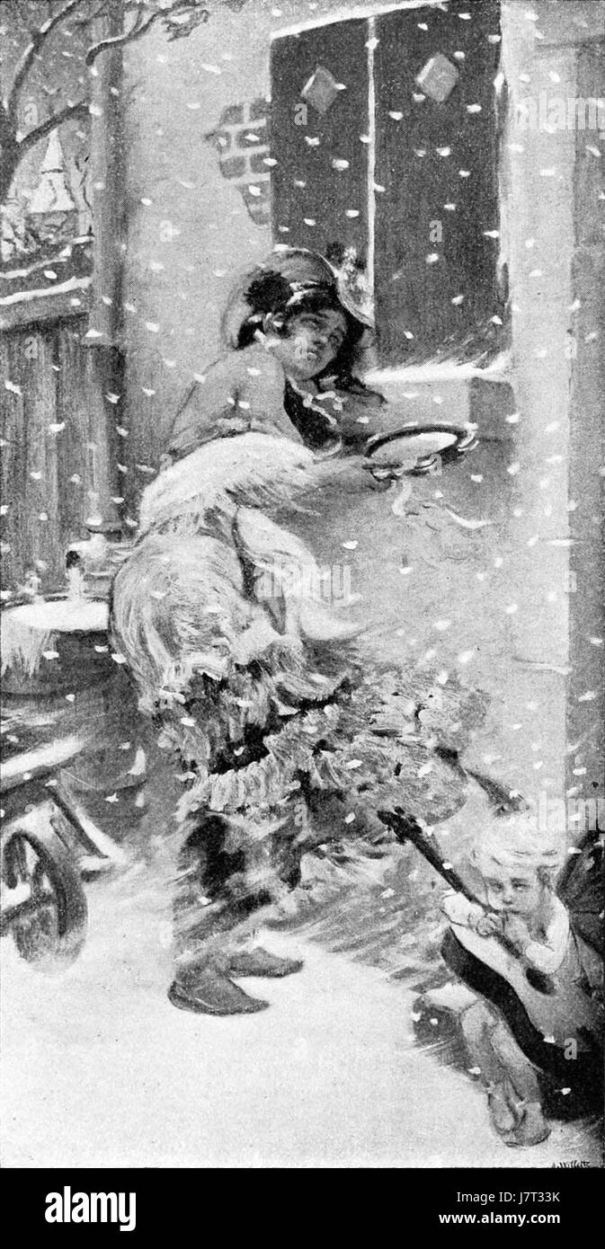 Adolphe Willette Les Quatre Saisons L'hiver Foto Stock