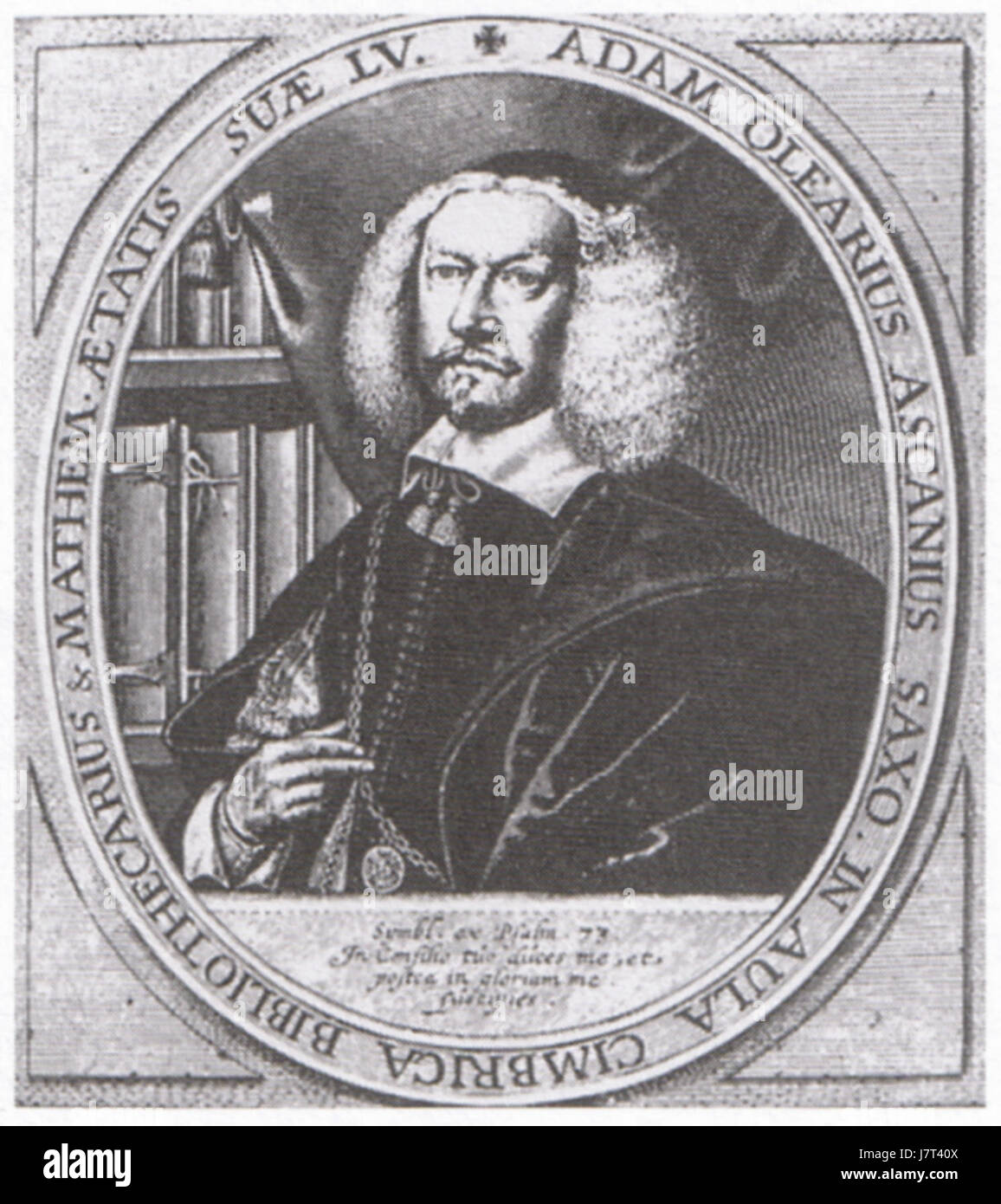 Adam Olearius (1603 1671) 01 Foto Stock
