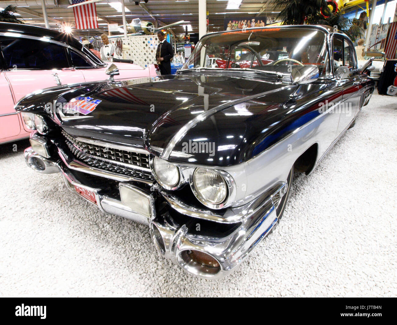 1957 Cadillac Fleetwood pic2 Foto Stock