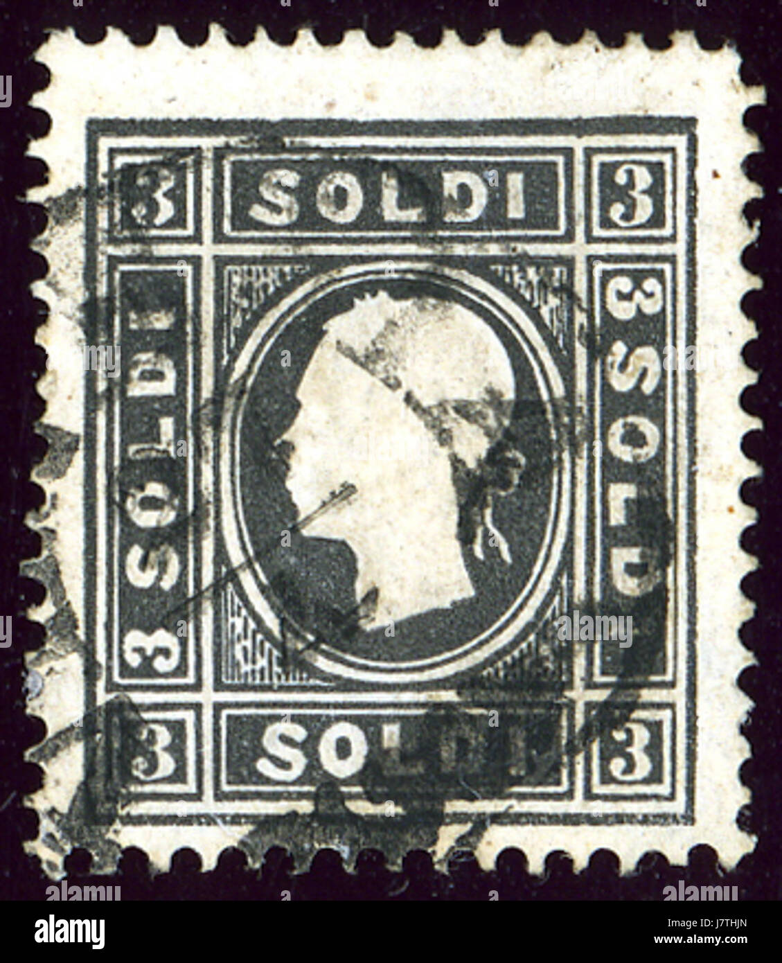 1858 3soldi mi7Ia Foto Stock