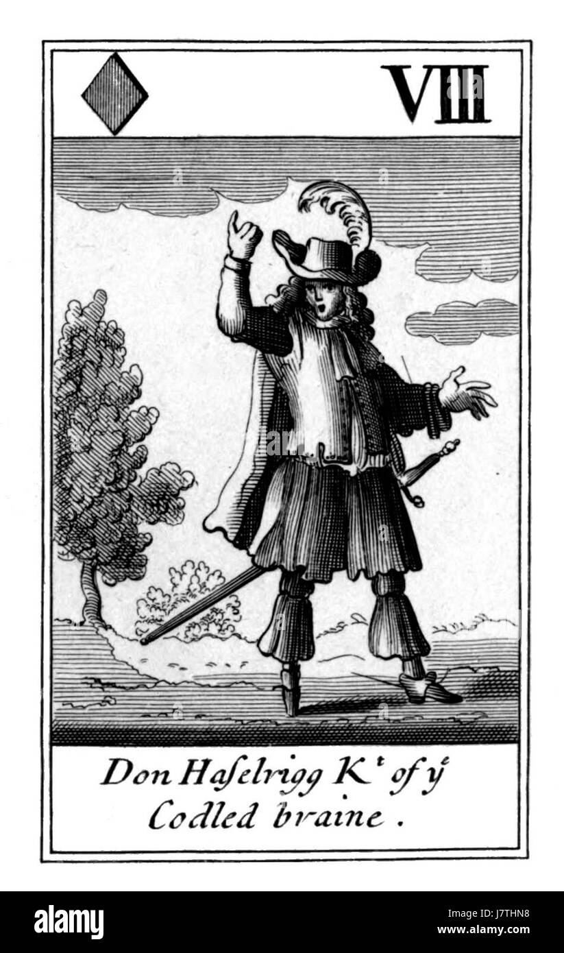 Cavalier 8 di diamanti Foto Stock