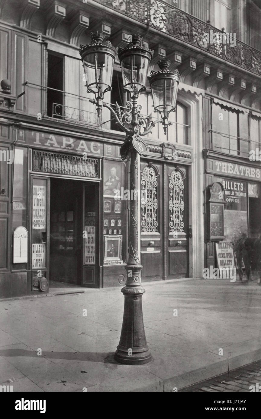 Charles Marville, Avenue de l'Opera, 1878 Foto Stock