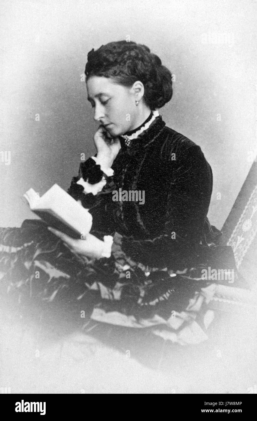 Alice, Princess Louis di Hesse 1871 Foto Stock