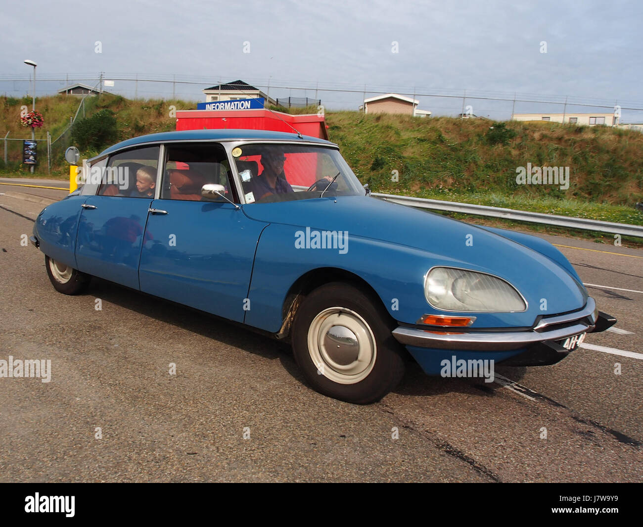 1969 blu ID Citroen20 Snoek, licenza AH 45 31, pic2 Foto Stock