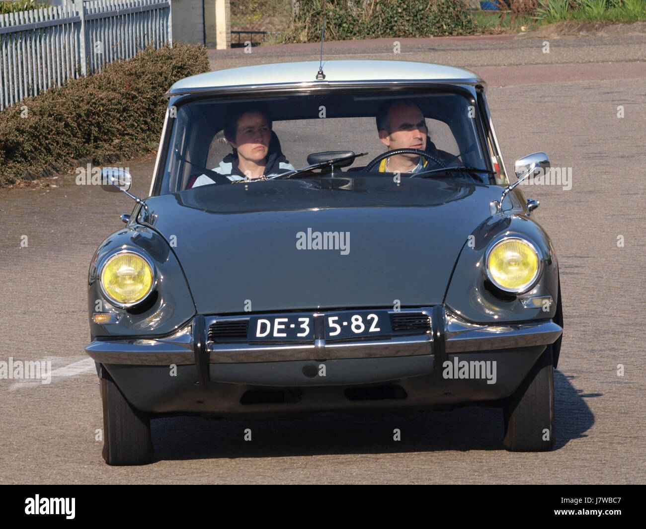 1967 Citroen ID 19 B, olandese registrazione licecence DE 35 82, pic1 Foto Stock