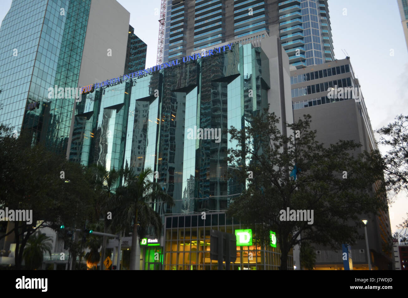 1101 Brickell FIU downtown Miami Foto Stock