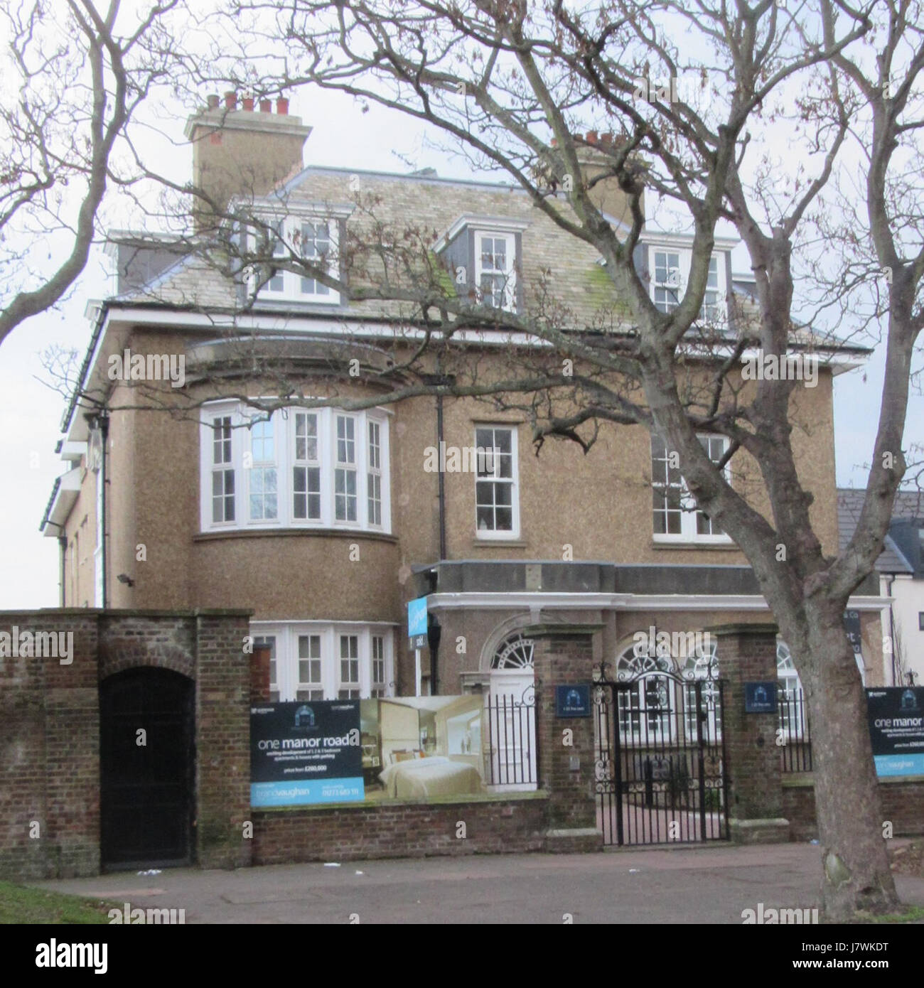 1 Manor Road, Kemptown, Brighton (dicembre 2016) (2) Foto Stock