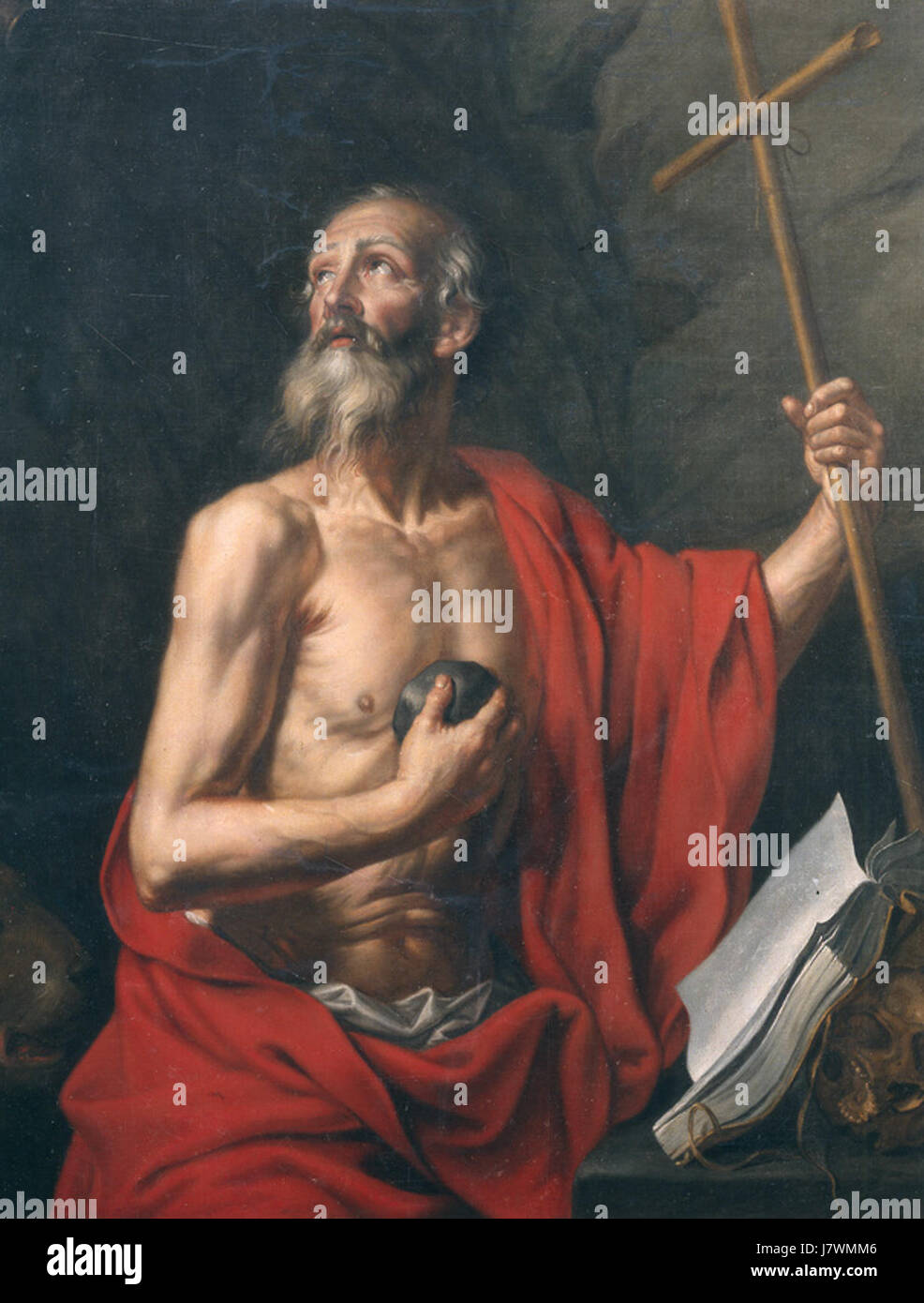 Pieter van pelucchi San Girolamo Foto Stock