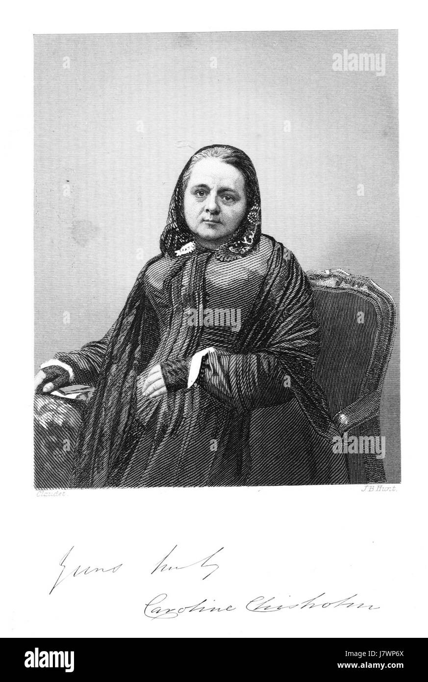 Caroline Chisholm da Claudet Foto Stock