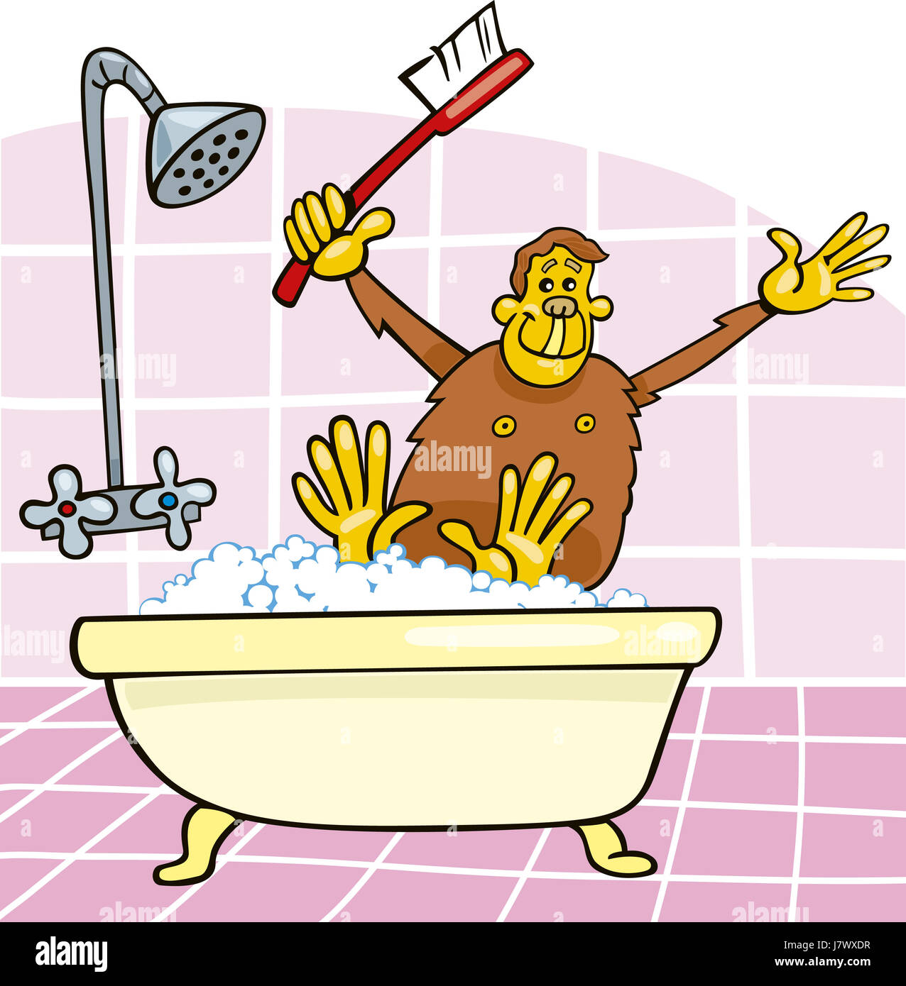 Guanto Da Bagno A Forma Di Pinguino - Asciugamano Morbido Per Neonati - Giocattolo Per Vasca - Foto 6