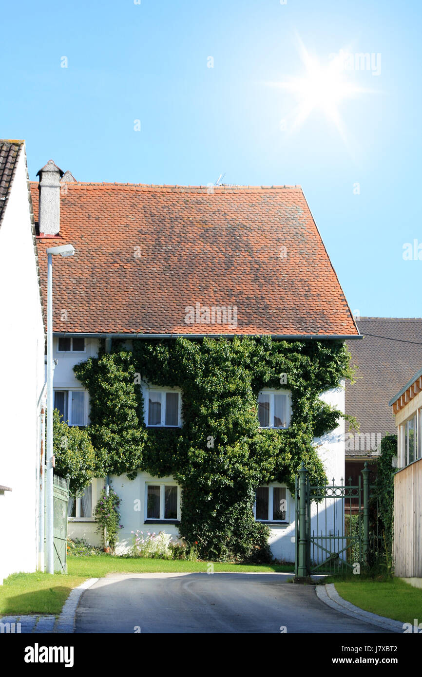 Costruzione casa villa immobili Spese di lusso pomp affluenza magnificenza Foto Stock