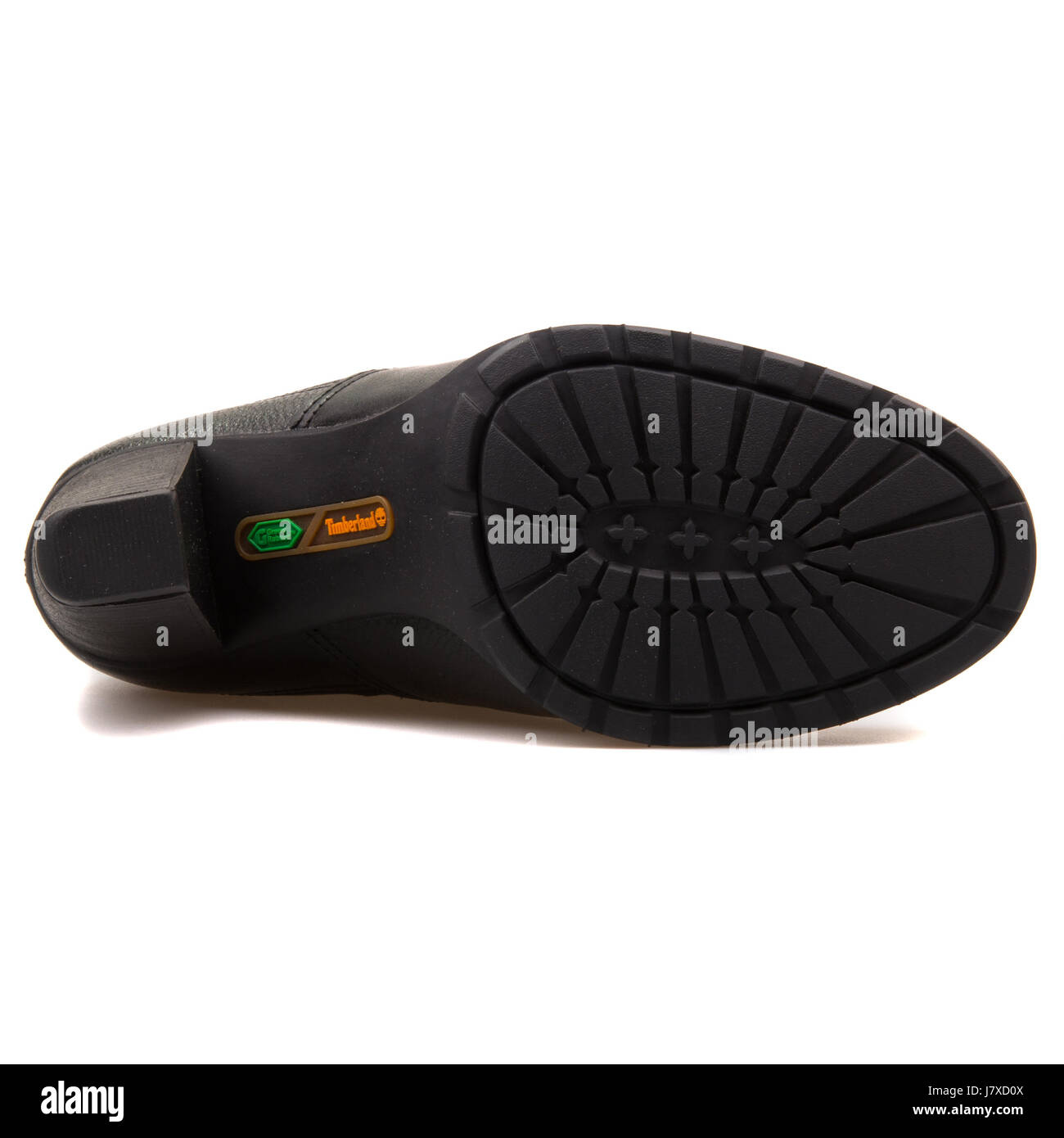 Timberland Earthkeepers altezze Stratham Chelsea nero Donna Stivali in pelle - 8529B Foto Stock