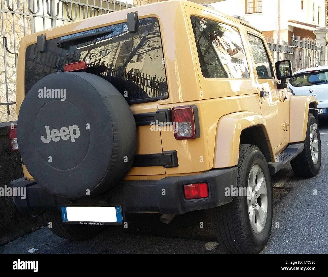 2006 Jeep Wrangler JK parte posteriore Foto Stock
