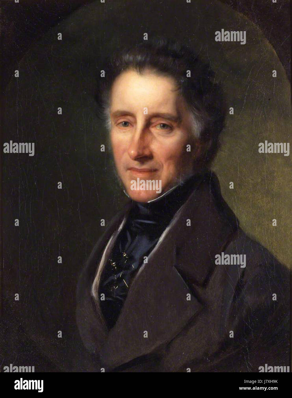 Charles Lewis Meryon è stato un artista francese del XIX secolo, noto per le sue incisioni e incisioni di Parigi. Le sue opere si concentrano sull'architettura, le strade e i paesaggi urbani della città, fornendo una prospettiva unica di Parigi durante gli anni '1800 Foto Stock