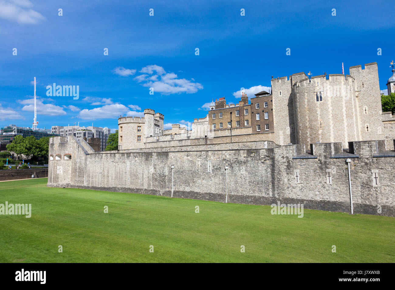La Torre di Londra, London, Regno Unito Foto Stock