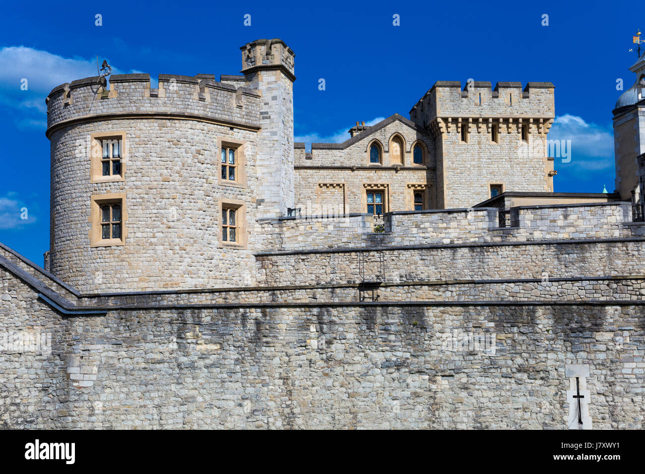 La Torre di Londra, London, Regno Unito Foto Stock