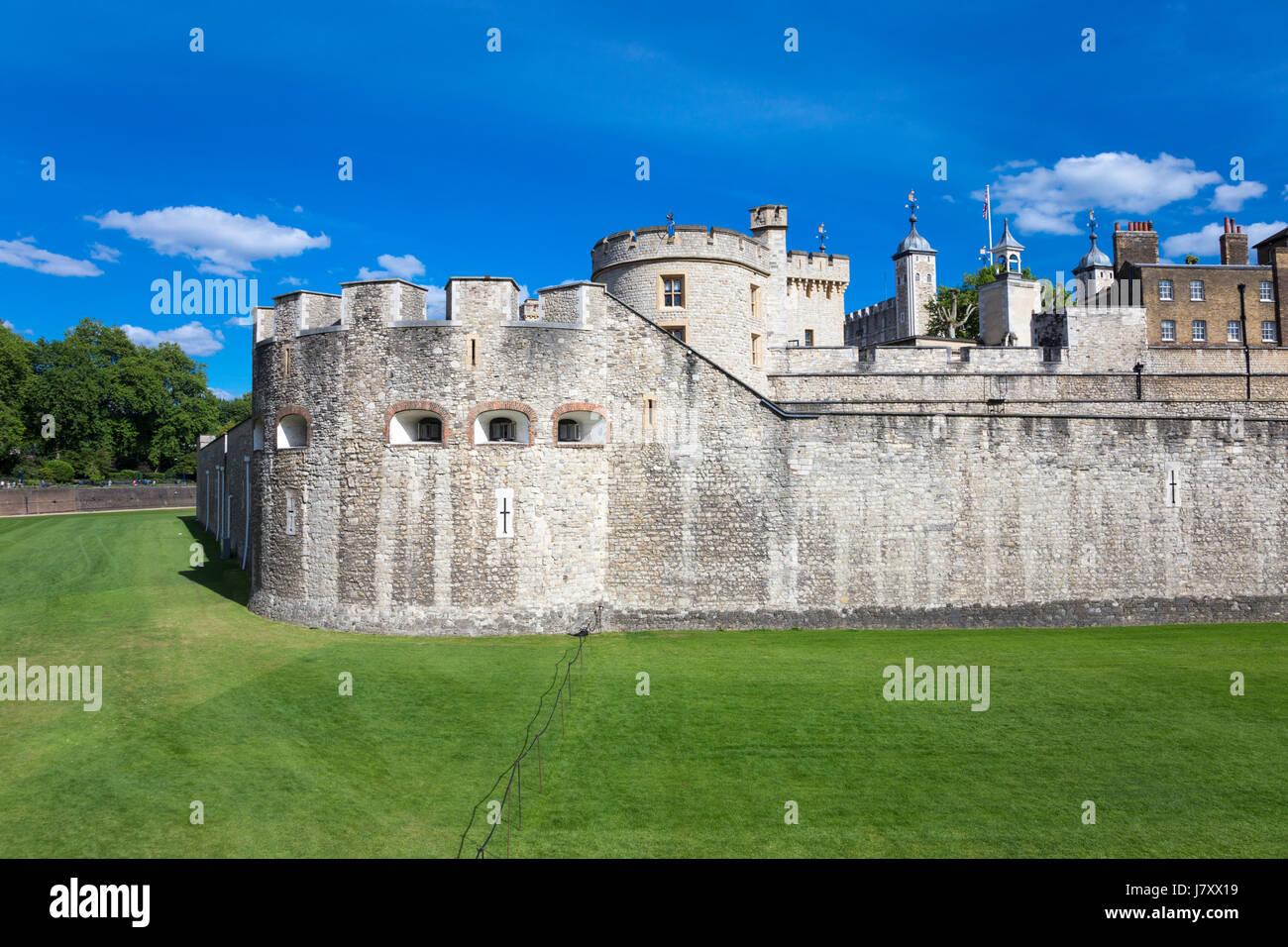La Torre di Londra, London, Regno Unito Foto Stock