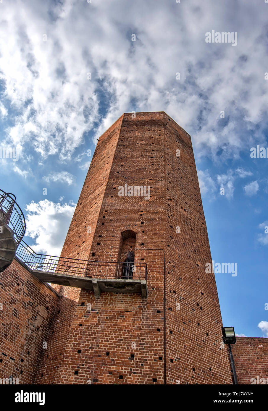 Torre del mouse in Kruszwica in Polonia Foto Stock