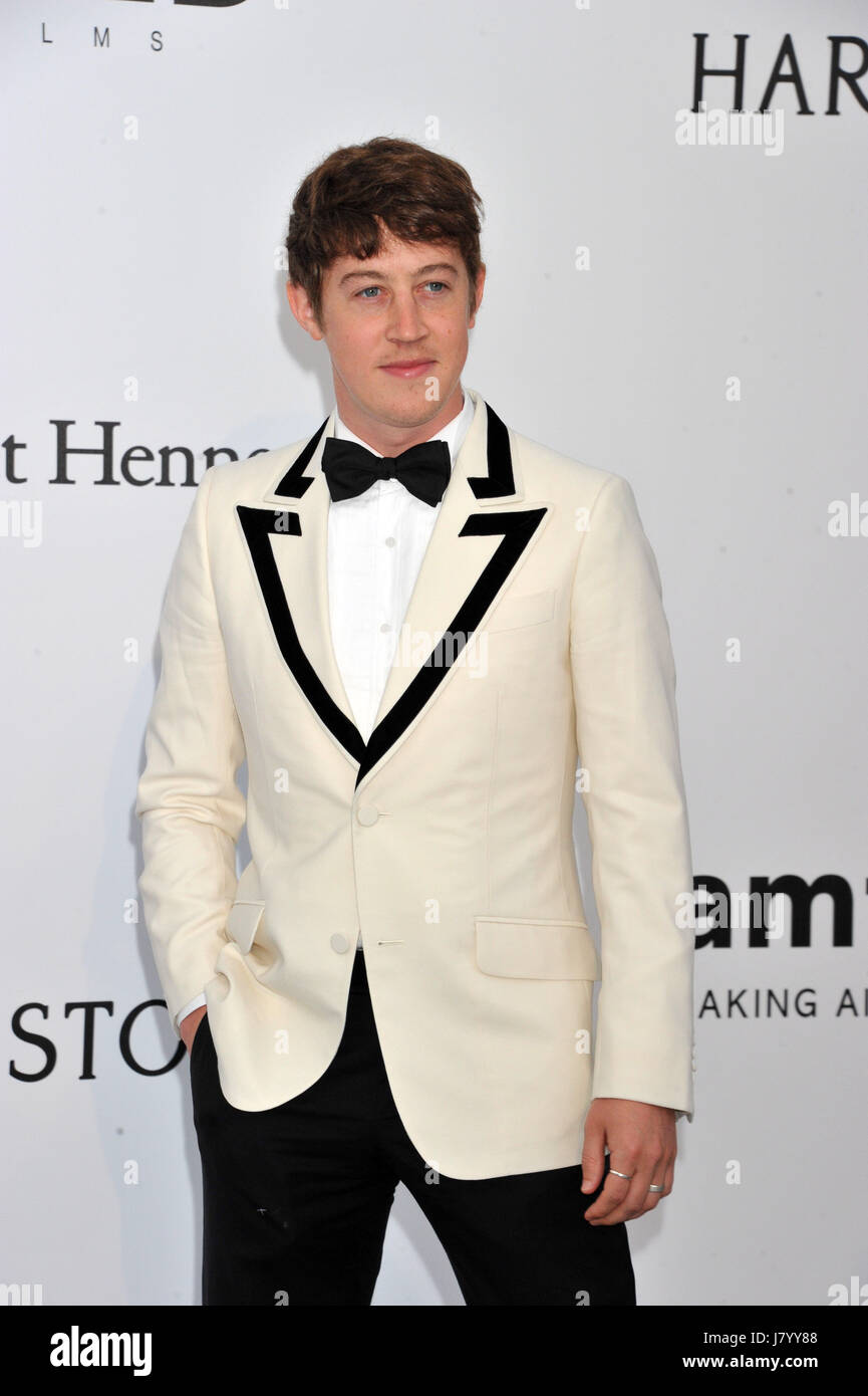 70 Cannes Film Festival 2017, tappeto rosso AmFar Party nella foto: Alex Sharp Foto Stock