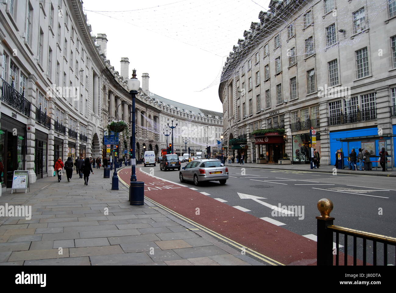 Strade di Londra Foto Stock