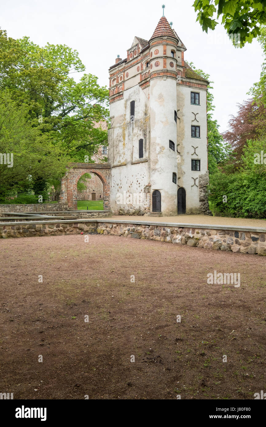 Schloss Freyenstein, Brandeburgo, Germania Foto Stock