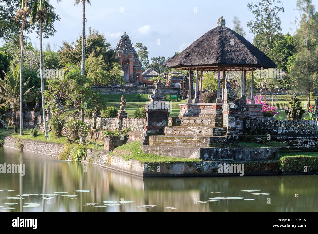 Tempio Reale di Mengwi, Pura Taman Ayun Temple, Bali, Indonesia, Asia Foto Stock