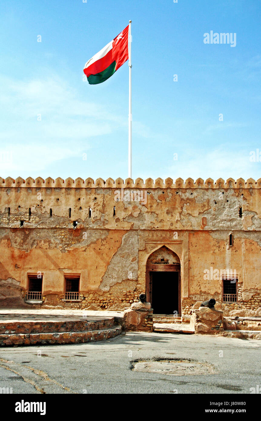 Quryiat Fort, Oman Foto Stock