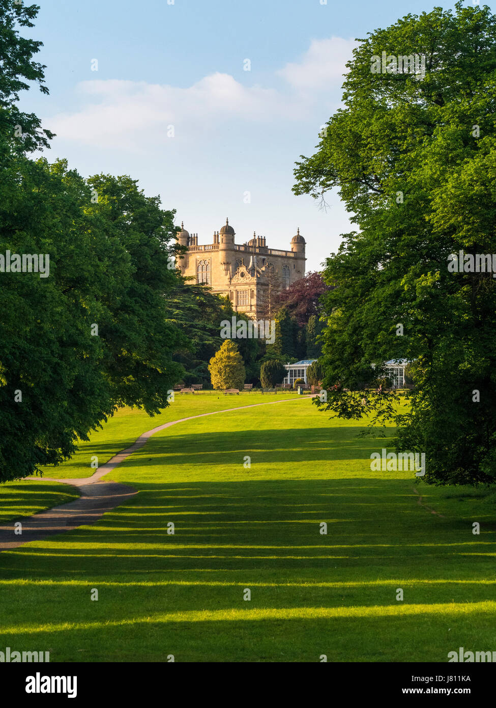 Wollaton Hall, Wollaton Park, Nottingham, Regno Unito. Foto Stock