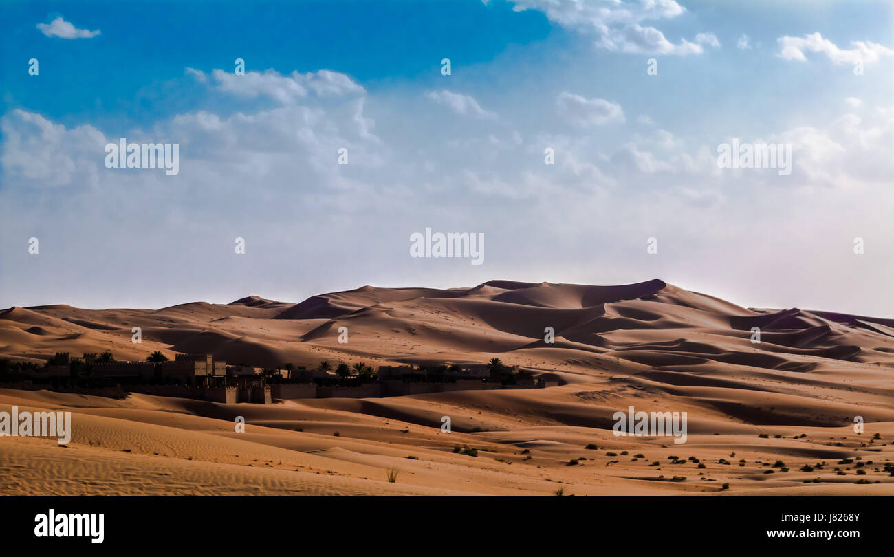 Liwa dune del deserto Foto Stock