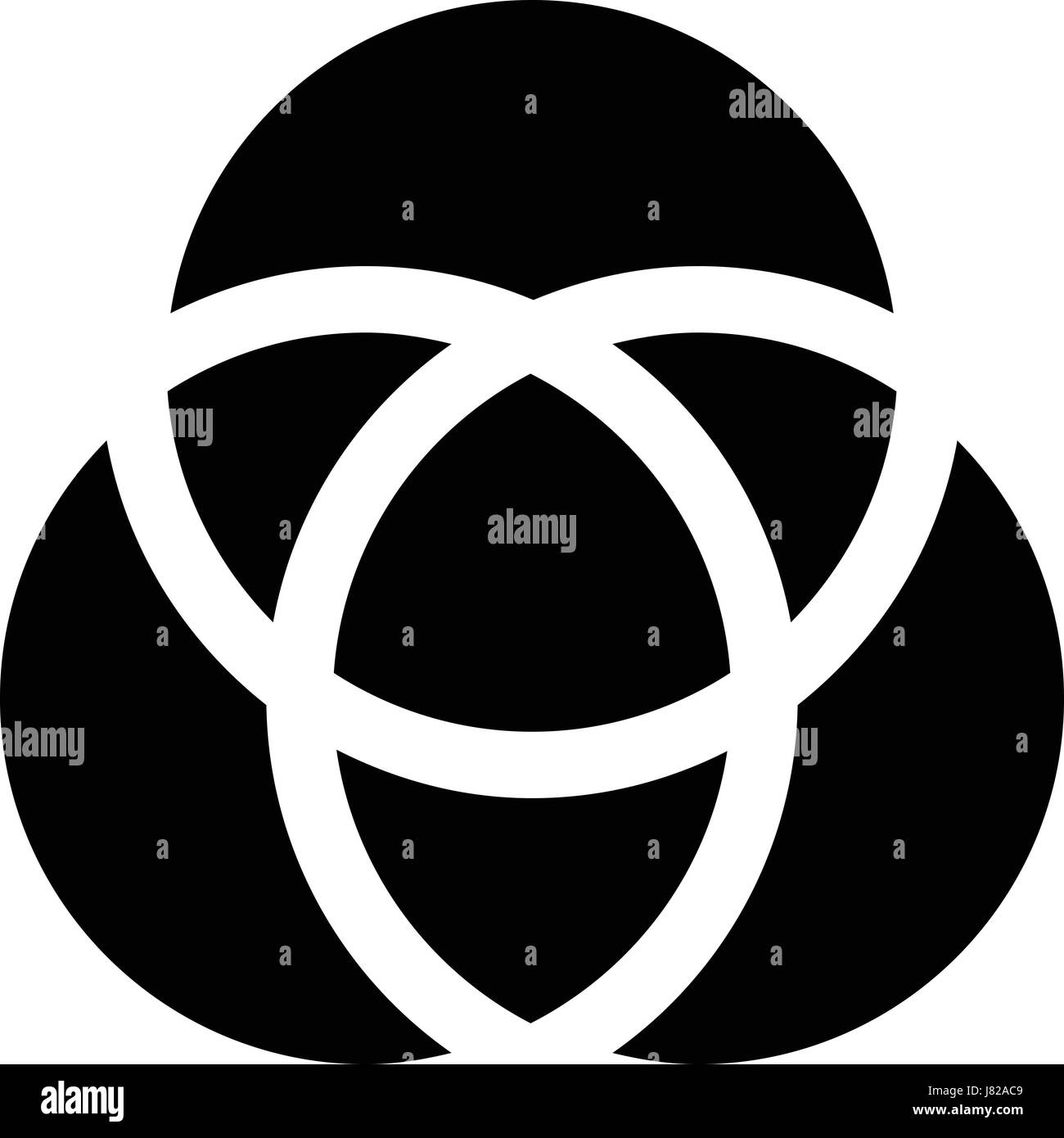 diagramma di Venn Illustrazione Vettoriale