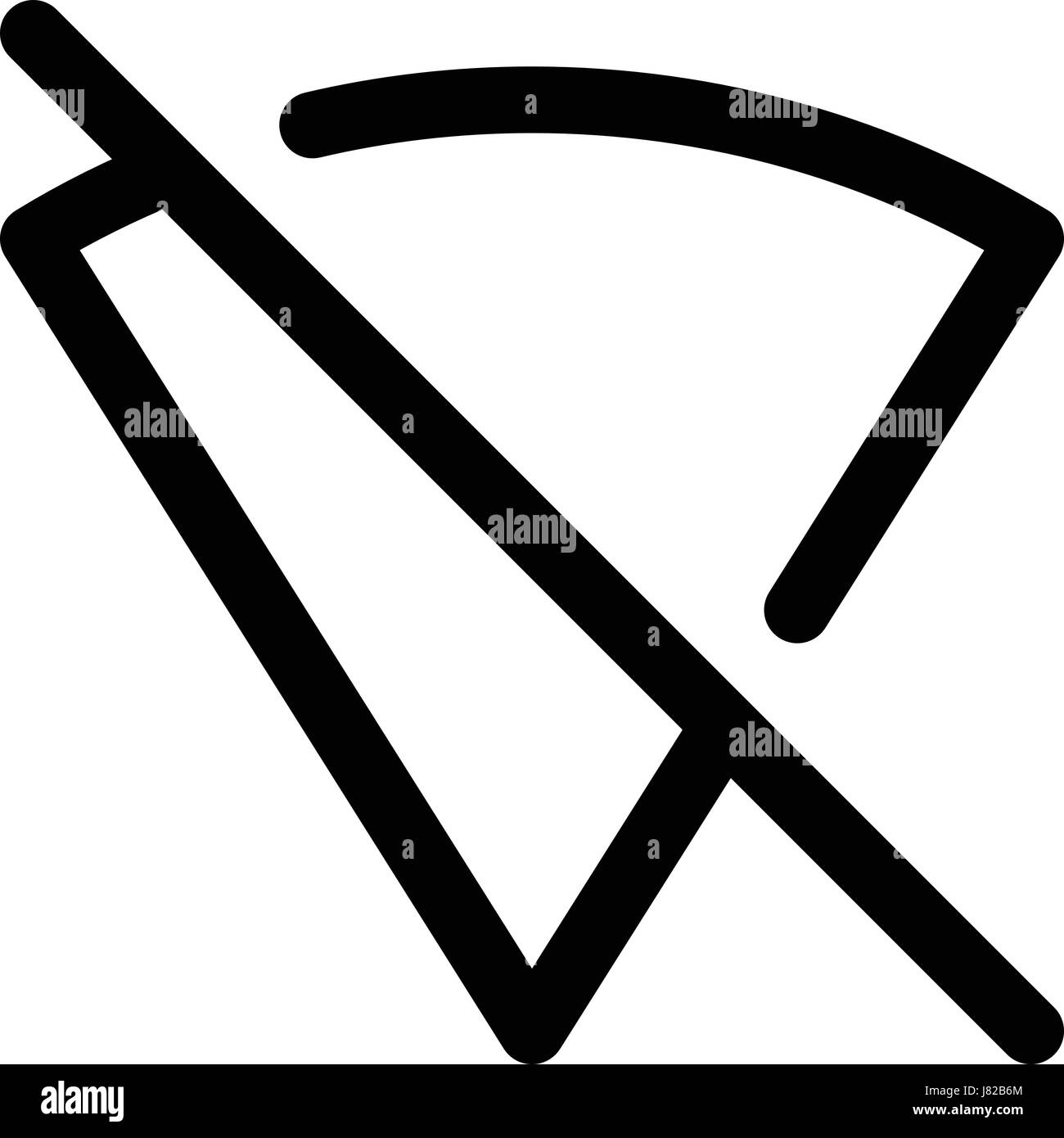Nessuna connessione wifi Illustrazione Vettoriale