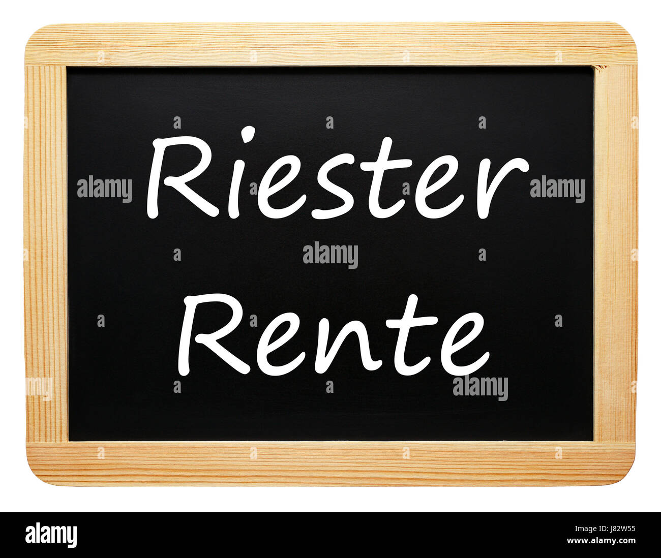 pensione Riester Foto Stock