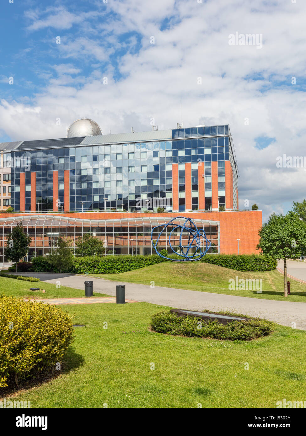 Lagymanyos campus della università ELTE. Eotvos Lorand University (ELTE) è la più grande e la più antica università in Ungheria. Foto Stock