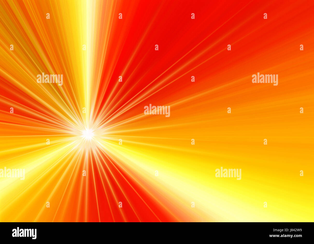 Shine brilla luminosa luce della Lucent Technologies sereno sole luminoso illustrazione astratta Foto Stock