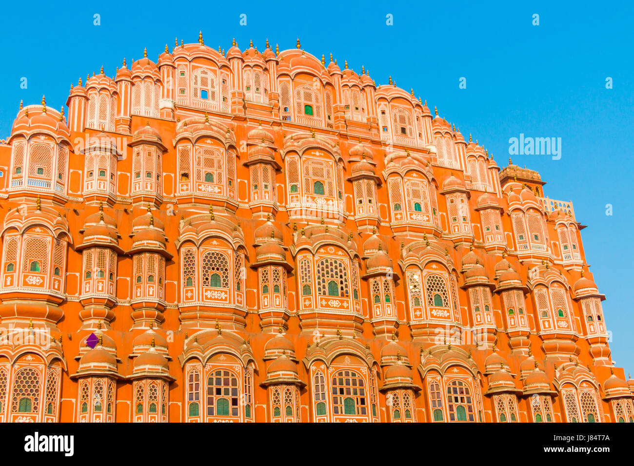 Hawa Mahal - Palazzo dei venti, Jaipur, India. Foto Stock