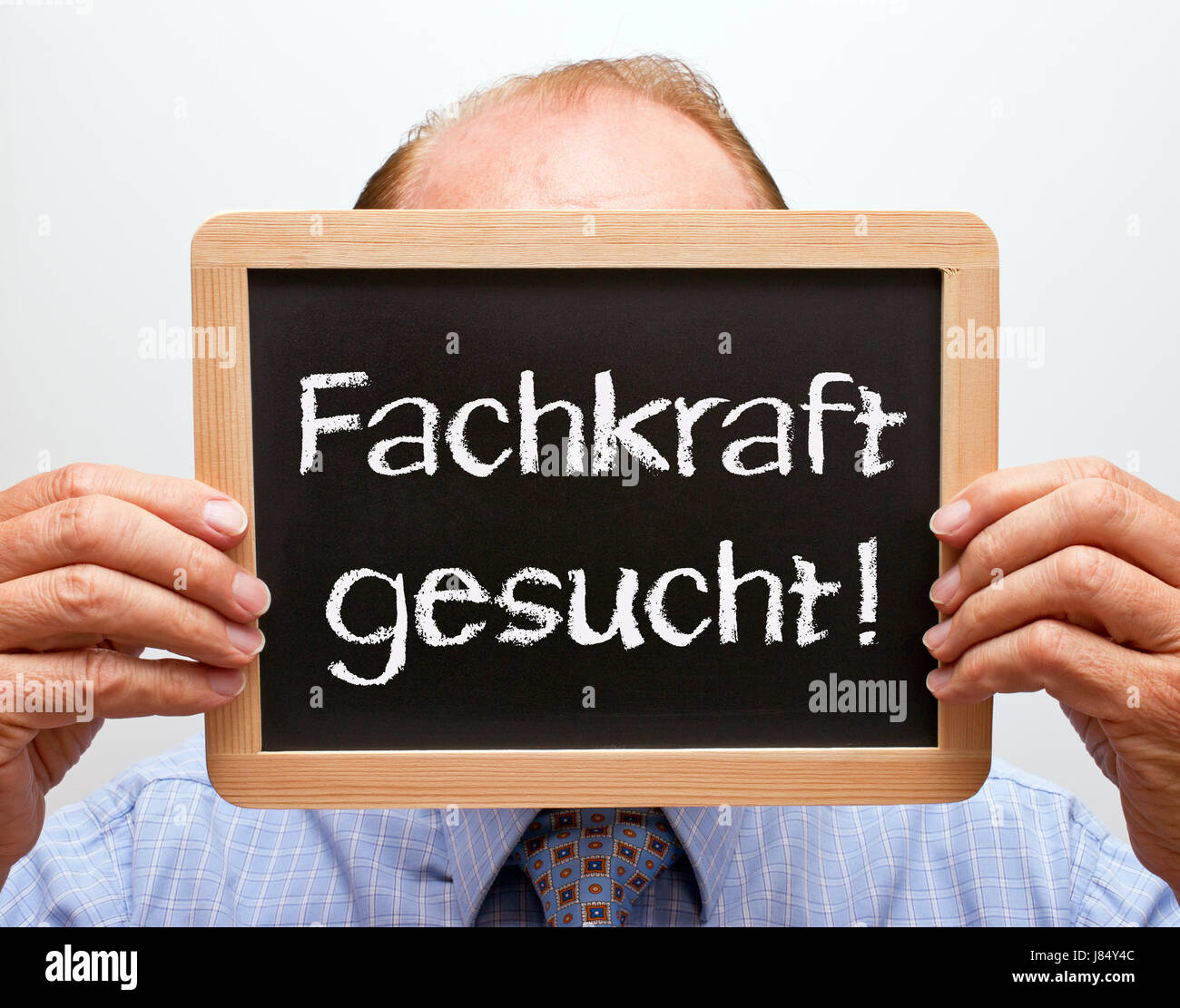 La disoccupazione sul posto di lavoro lo scambio di manodopera colletto blu dipendente dipendente esperto Foto Stock