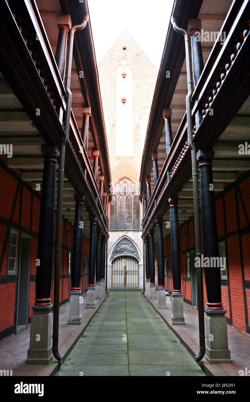 Protezione storico di edifici storici e monumenti Germania tedesco Foto Stock