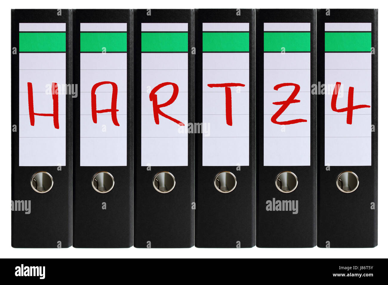 File disoccupazione hartz lavoro lavoro lavoro disoccupati ufficio verde sociale Foto Stock