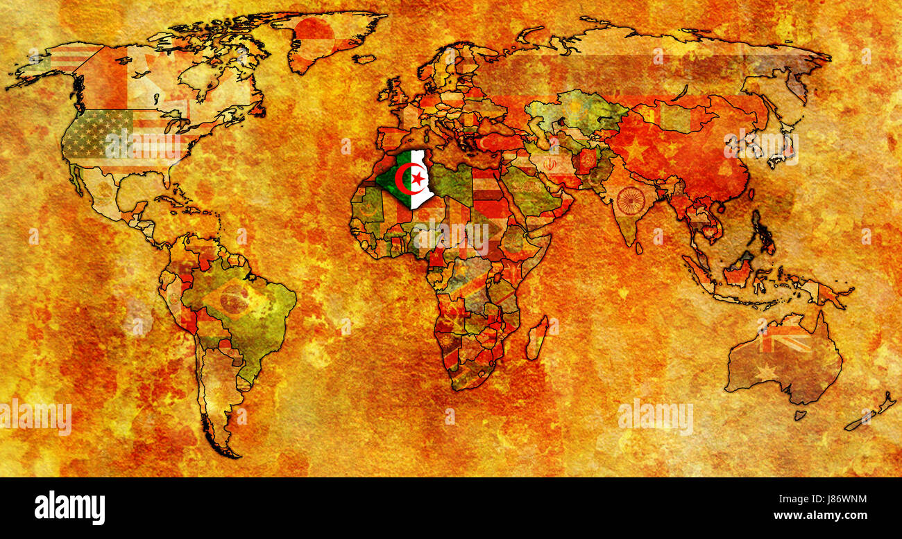 Politico, colore, Asia, Africa, Europa, parete, america, bandiera, ruggine e vernice, Foto Stock