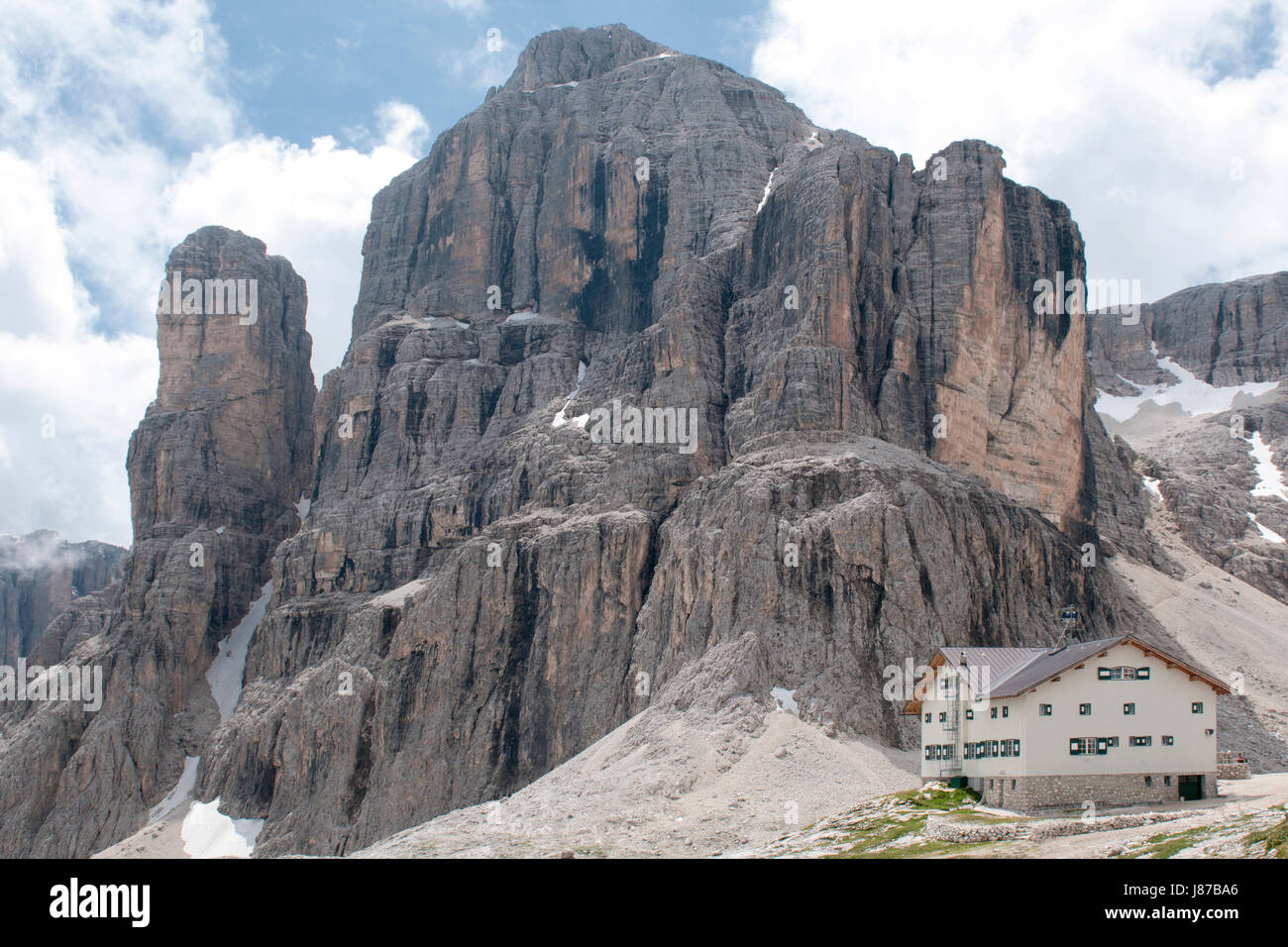 Le montagne delle Dolomiti, escursione, fare escursioni, escursione, alto adige, montagna, migrazione Foto Stock