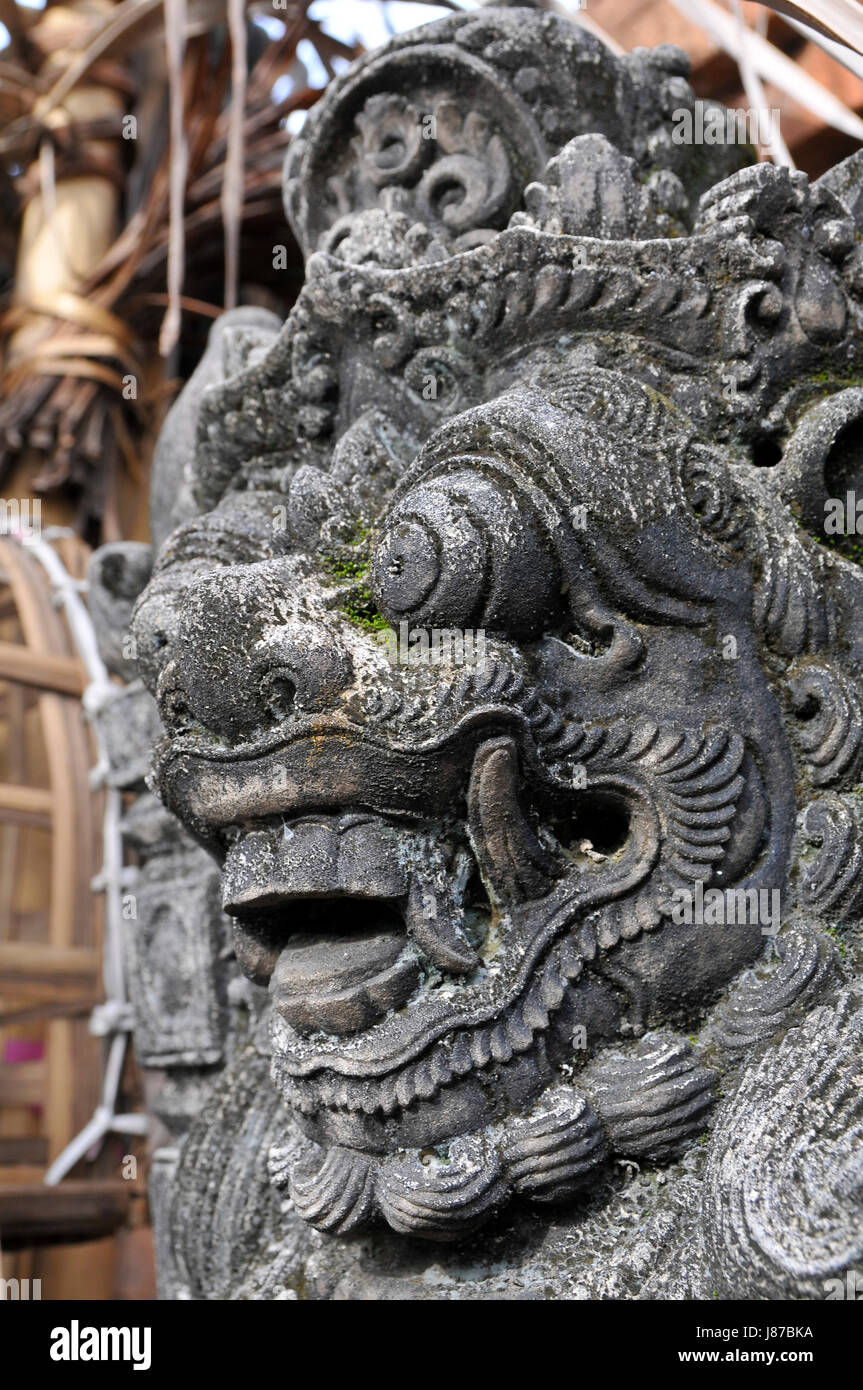 Bali, Indonesia, demone, santuario, adorare, santo, sacro in viaggio, viaggio, Foto Stock