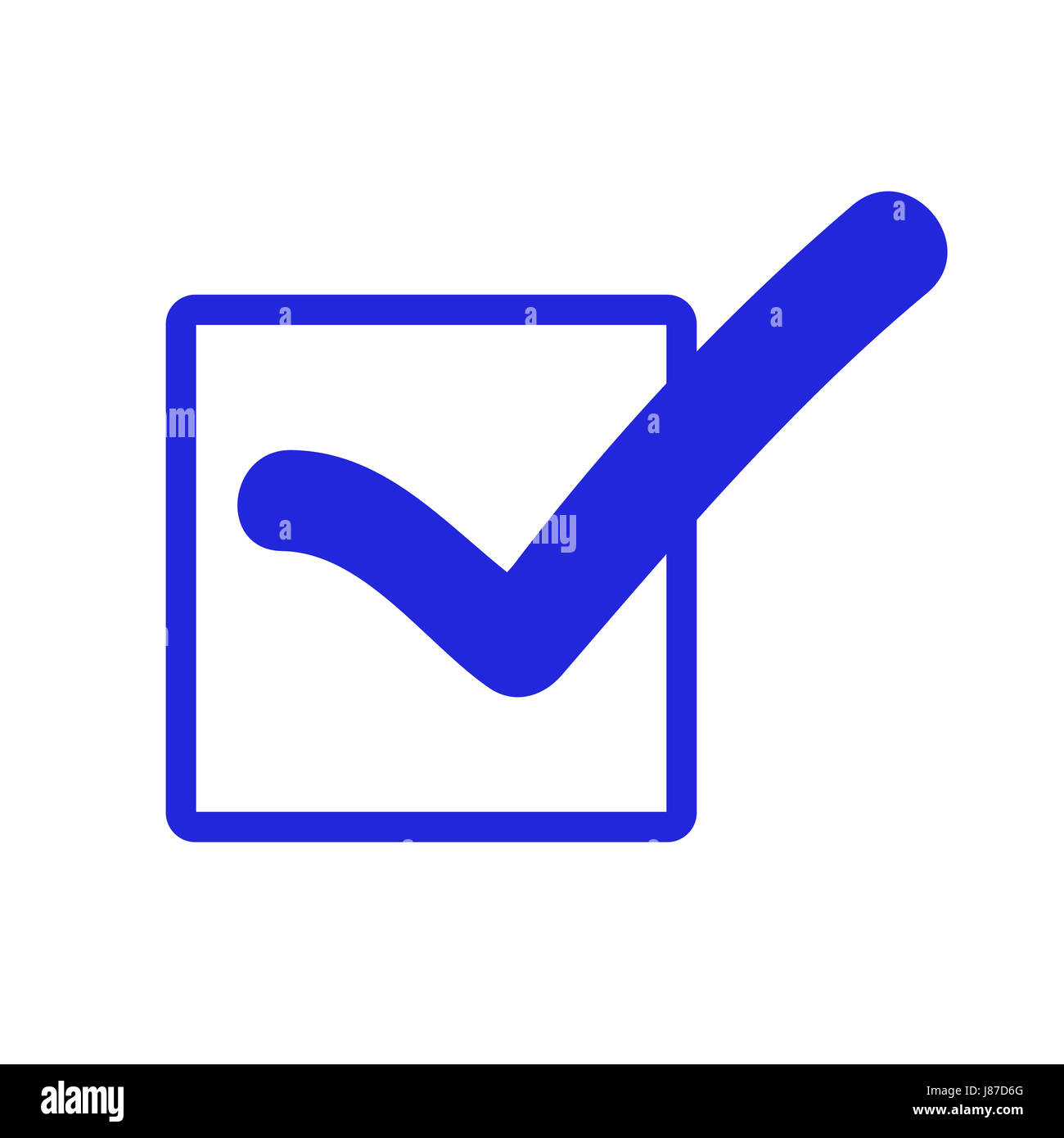 Ok, gancio, pulsante tick off, tick, inoltre, sì, ok, isolato, opzionali Foto Stock